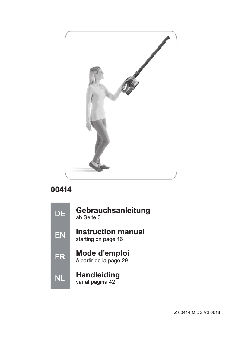 Página 1 del manual Manual de usuario Cleanmaxx 00414