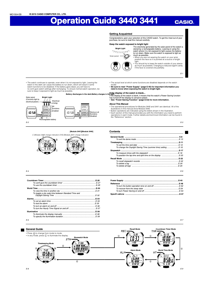 Imagen de la primera página del manual del dispositivo STL-S300H-1BEF