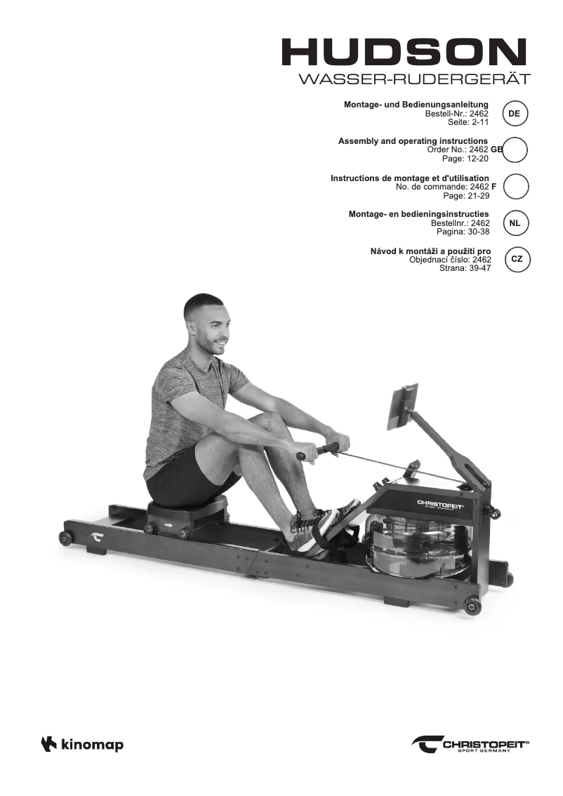 Página 1 del manual Manual de usuario Christopeit Hudson