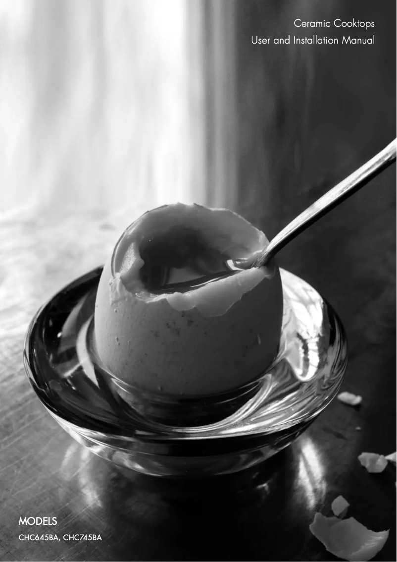 Página 1 del manual Manual de usuario Chef CHC745BA