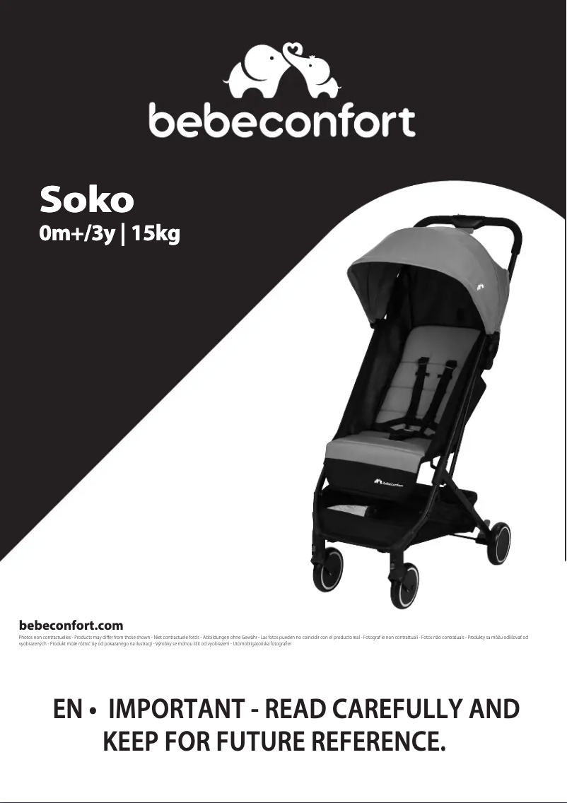 Imagen de la primera página del manual del dispositivo Soko