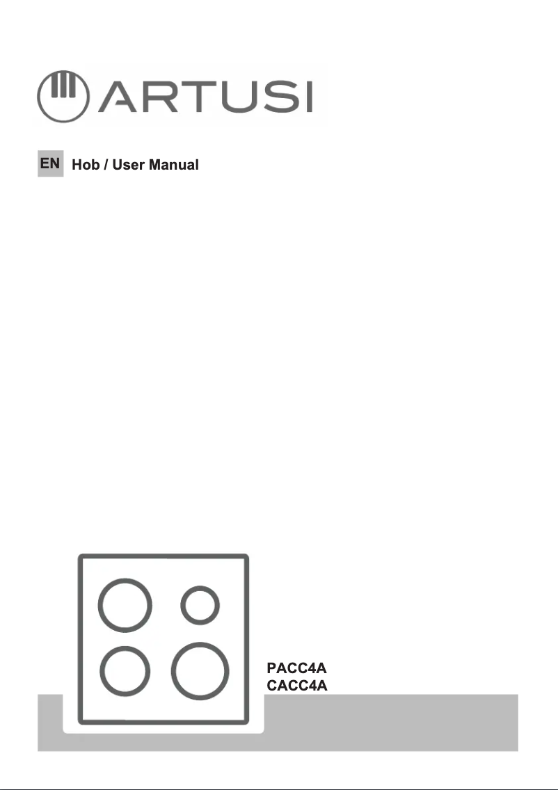 Página 1 del manual Manual de usuario Artusi CACC4A