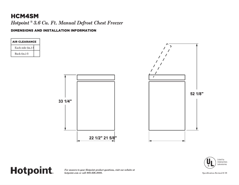 Imagen de la primera página del manual del dispositivo HCM4SMWW