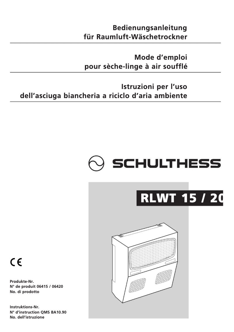 Imagen de la primera página del manual del dispositivo RLWT