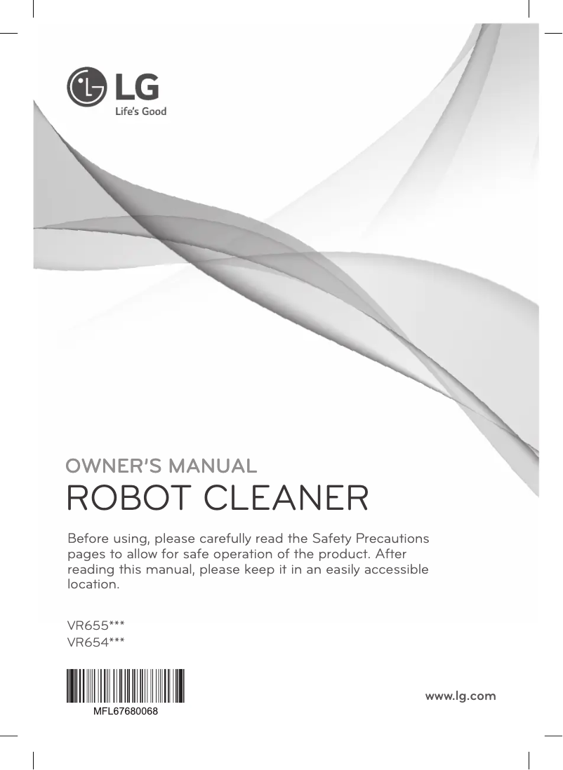 Imagen de la primera página del manual del dispositivo VR6540LV