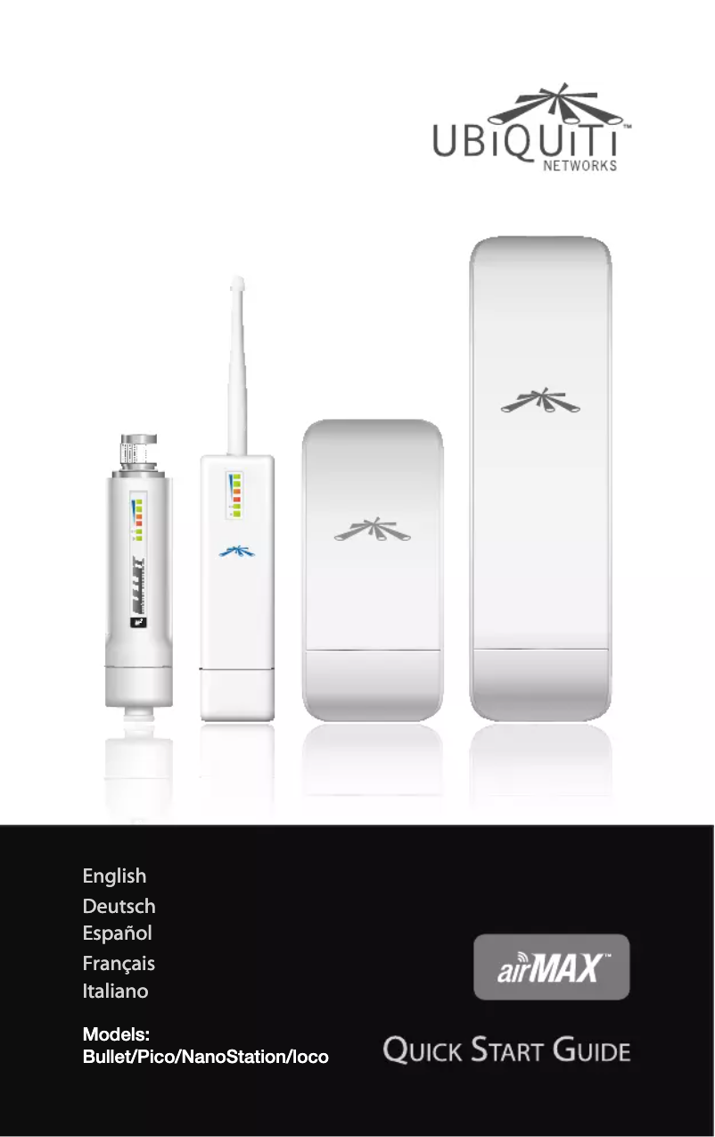 Página 1 del manual Manual de usuario Ubiquiti Networks BM2HP