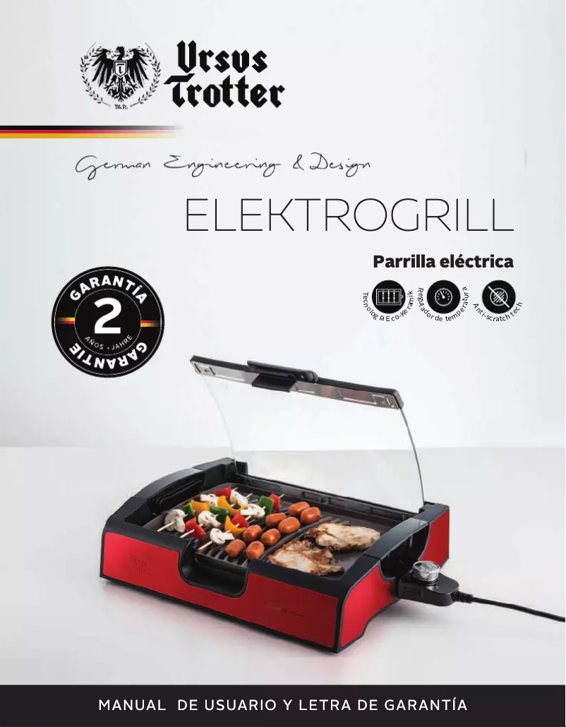 Imagen de la primera página del manual del dispositivo UT-ECOKERAMIK