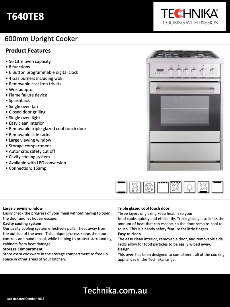 Imagen de la primera página del manual del dispositivo T640TE8