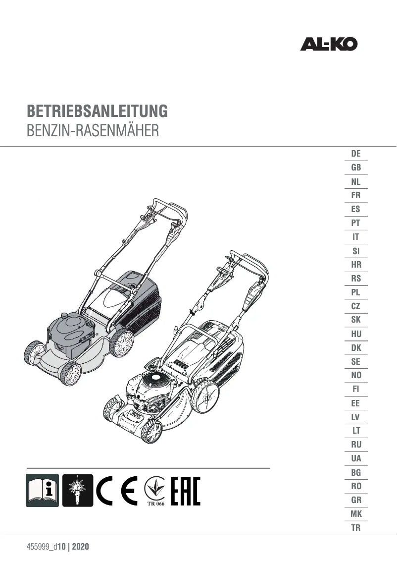 Imagen de la primera página del manual del dispositivo Solo 5352 VS ALU