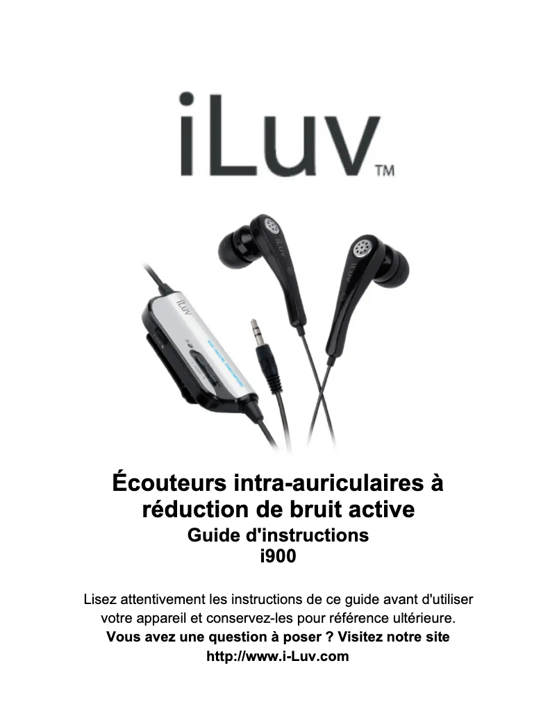 Página 1 del manual Manual de usuario iLuv i900