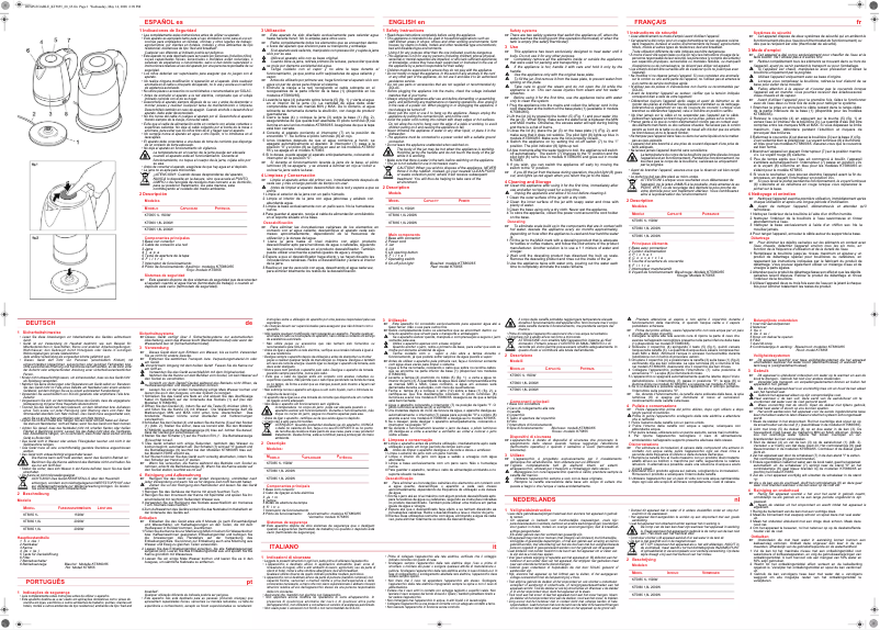 Página 1 del manual Manual de usuario Solac KT5860