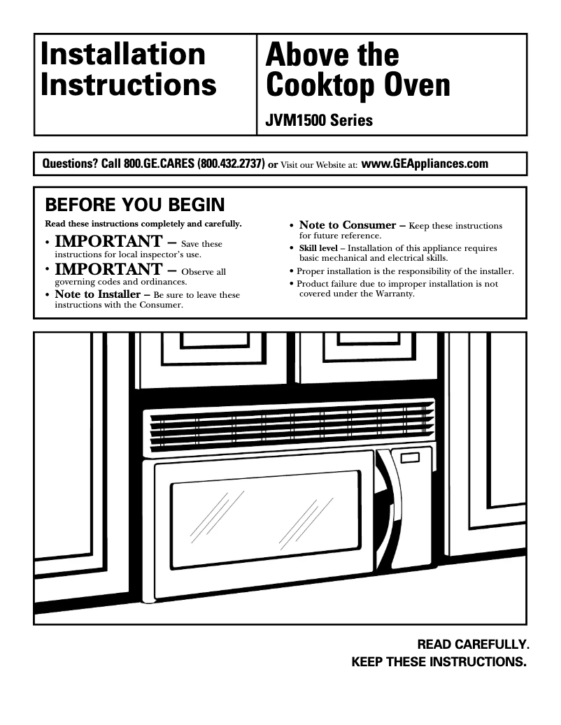 Imagen de la primera página del manual del dispositivo JVM1533BD