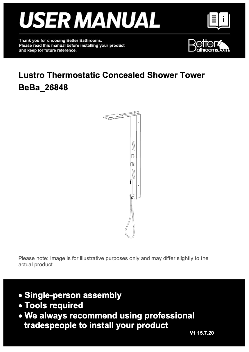 Página 1 del manual Manual de usuario Lustro BeBa_26848