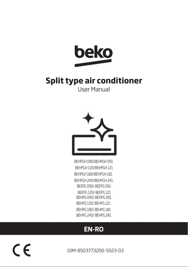 Página 1 del manual Manual de usuario Beko BEHPG240