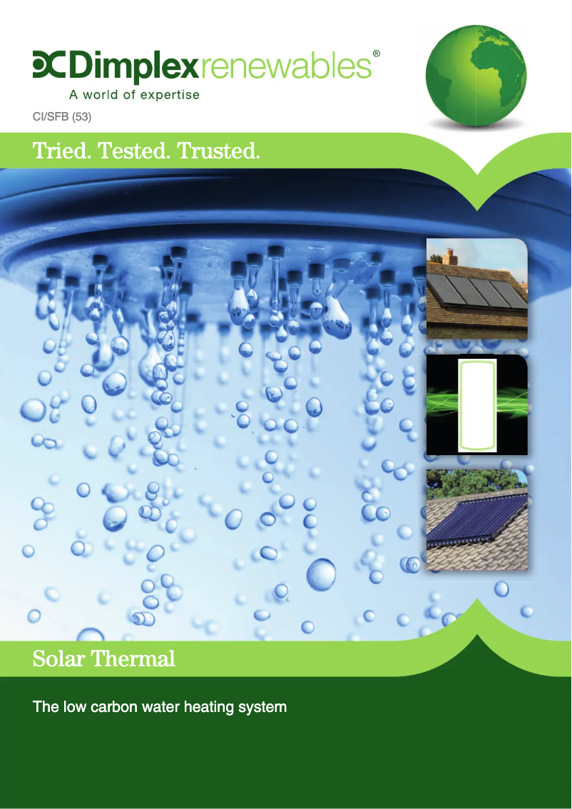 Página 1 del manual Folleto Dimplex ECSd250-580