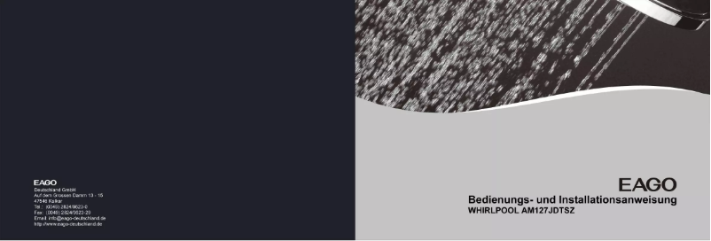 Página nº 1 - Manual de usuario Eago AM127