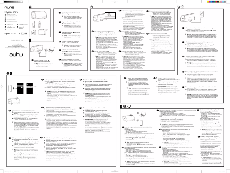 Imagen de la primera página del manual del dispositivo Mini
