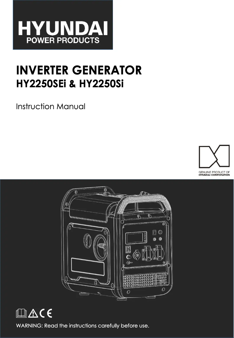 Página 1 del manual Manual de usuario Hyundai HY2250SEi