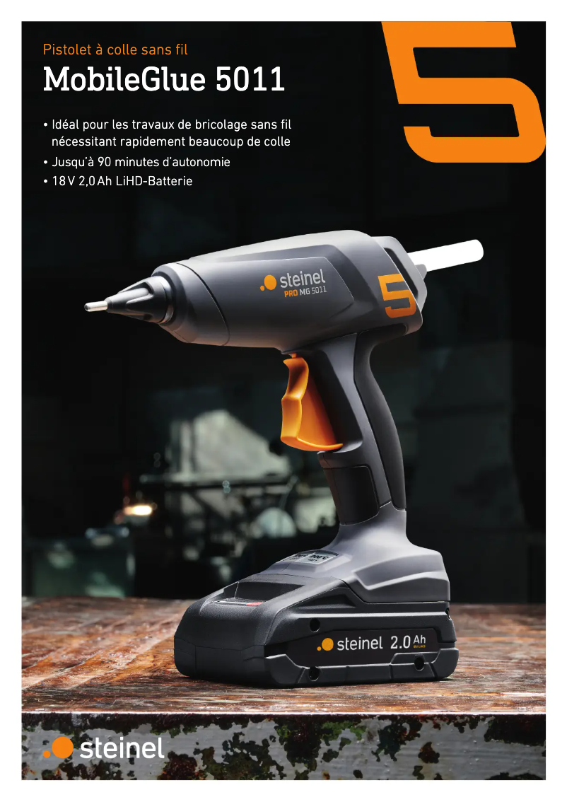 Imagen de la primera página del manual del dispositivo MobileGlue 5011