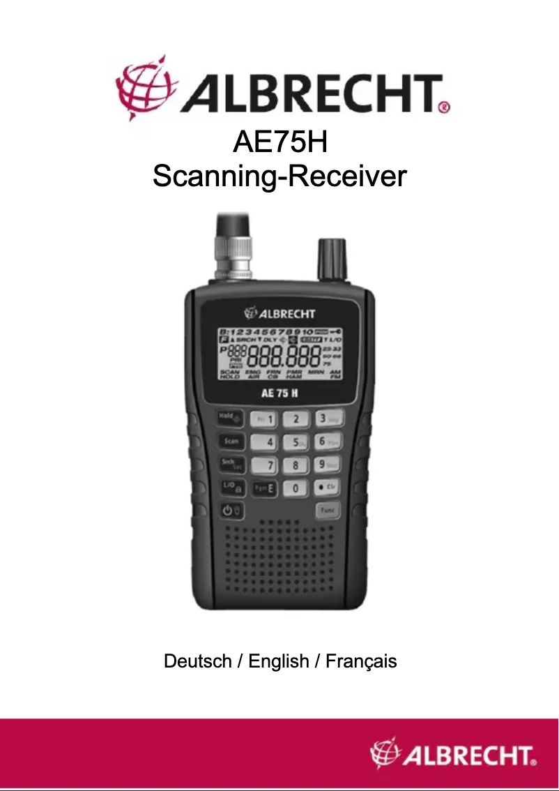 Imagen de la primera página del manual del dispositivo 27075