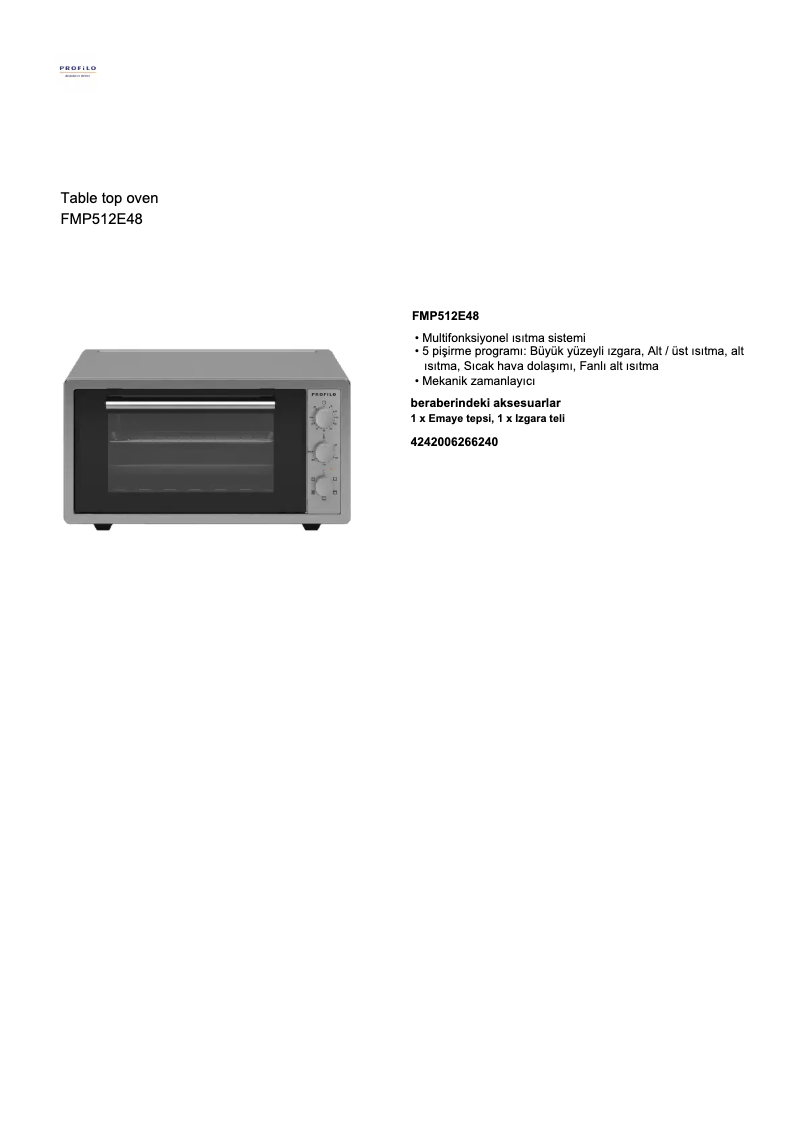 Imagen de la primera página del manual del dispositivo FMP512E48