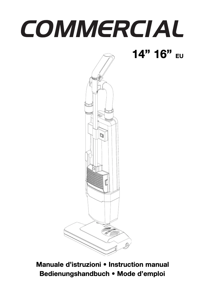 Página nº 1 - Manual de usuario Floorpul Commercial 16