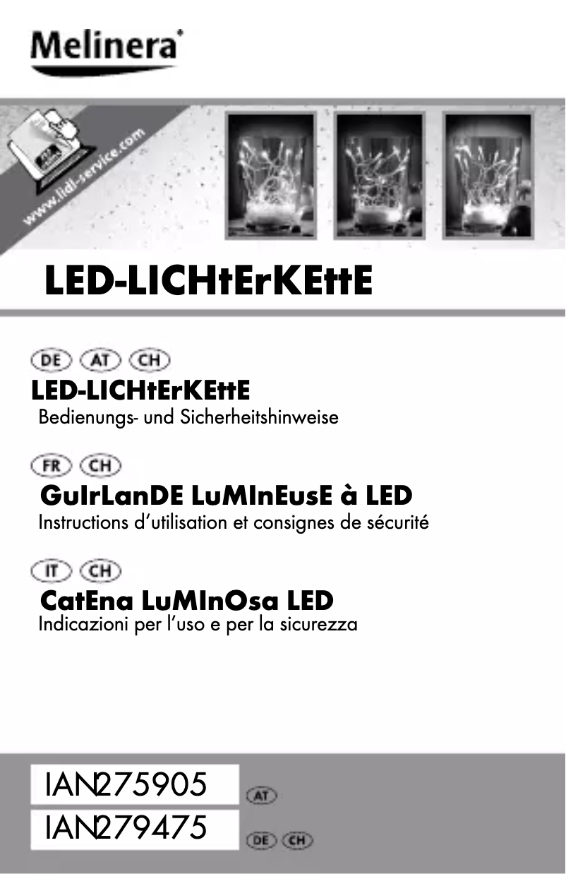 Página 1 del manual Manual de usuario Melinera IAN 275905