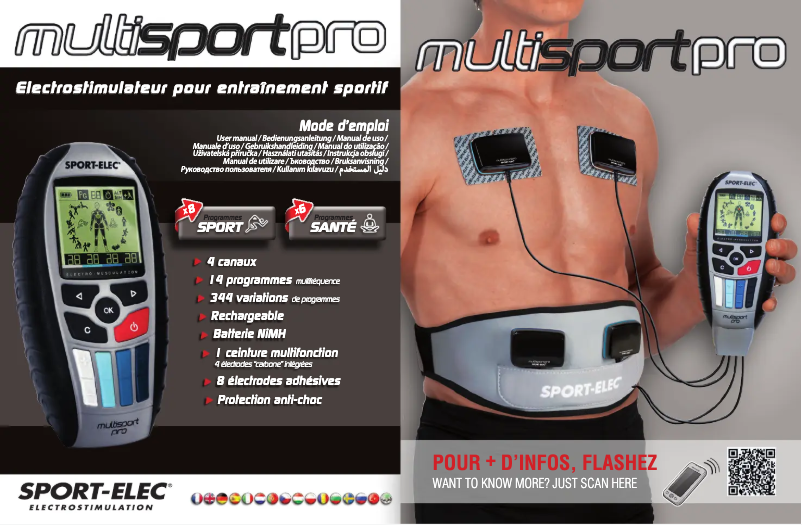 Página 1 del manual Manual de usuario Sport-Elec MultiSport Pro