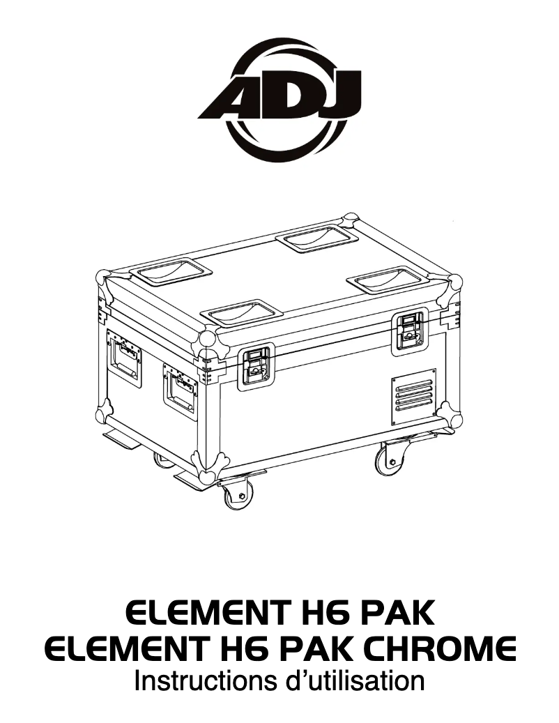 Imagen de la primera página del manual del dispositivo Element H6 Pak