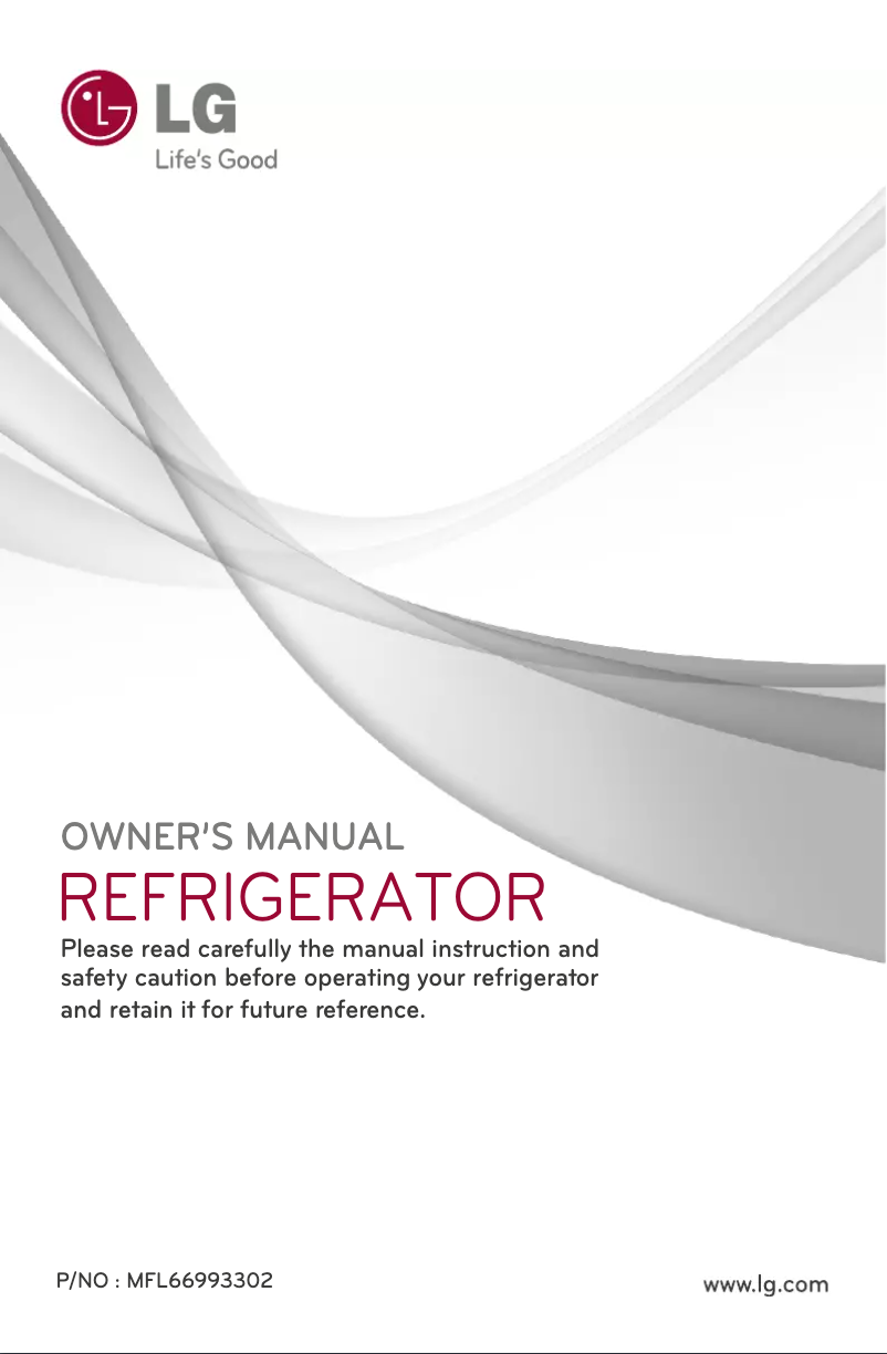 Página nº 1 - Manual de usuario LG GL-D205KVHQ