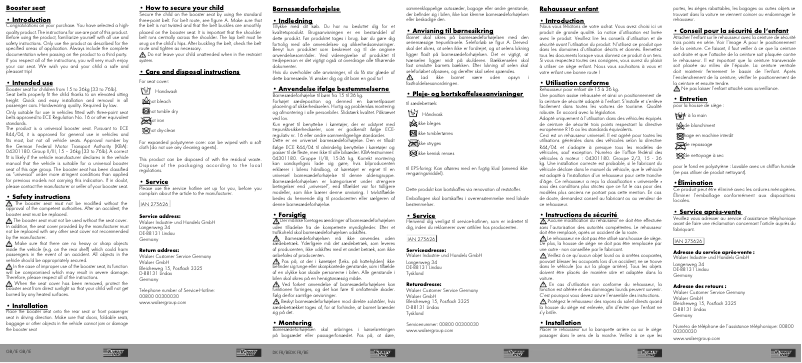 Imagen de la primera página del manual del dispositivo IAN 289549