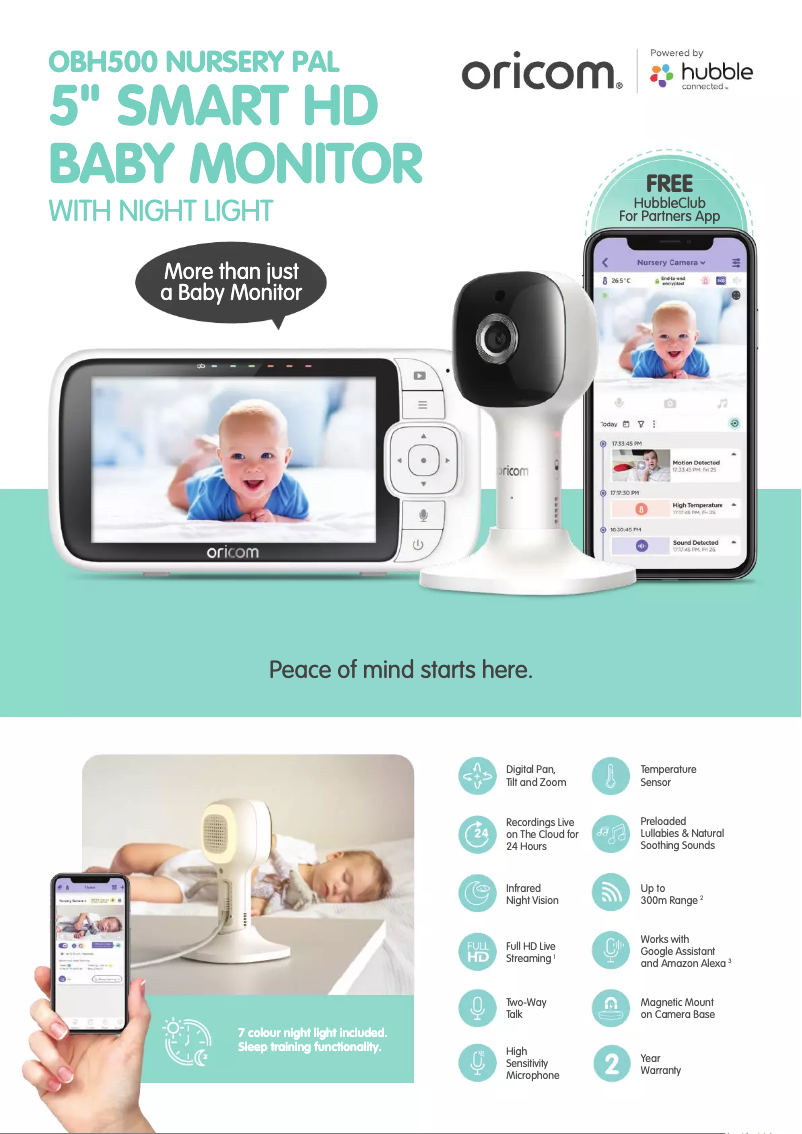 Imagen de la primera página del manual del dispositivo OBH500