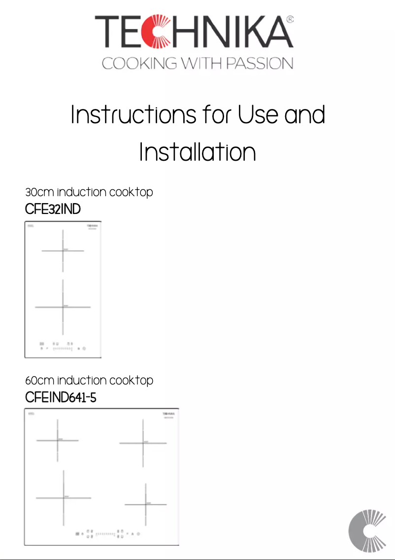 Página 1 del manual Manual de usuario Technika CFEIND641-5