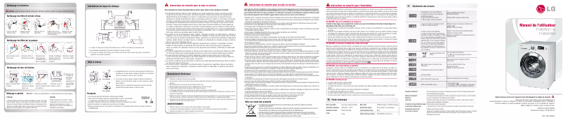 Imagen de la primera página del manual del dispositivo F148452WH