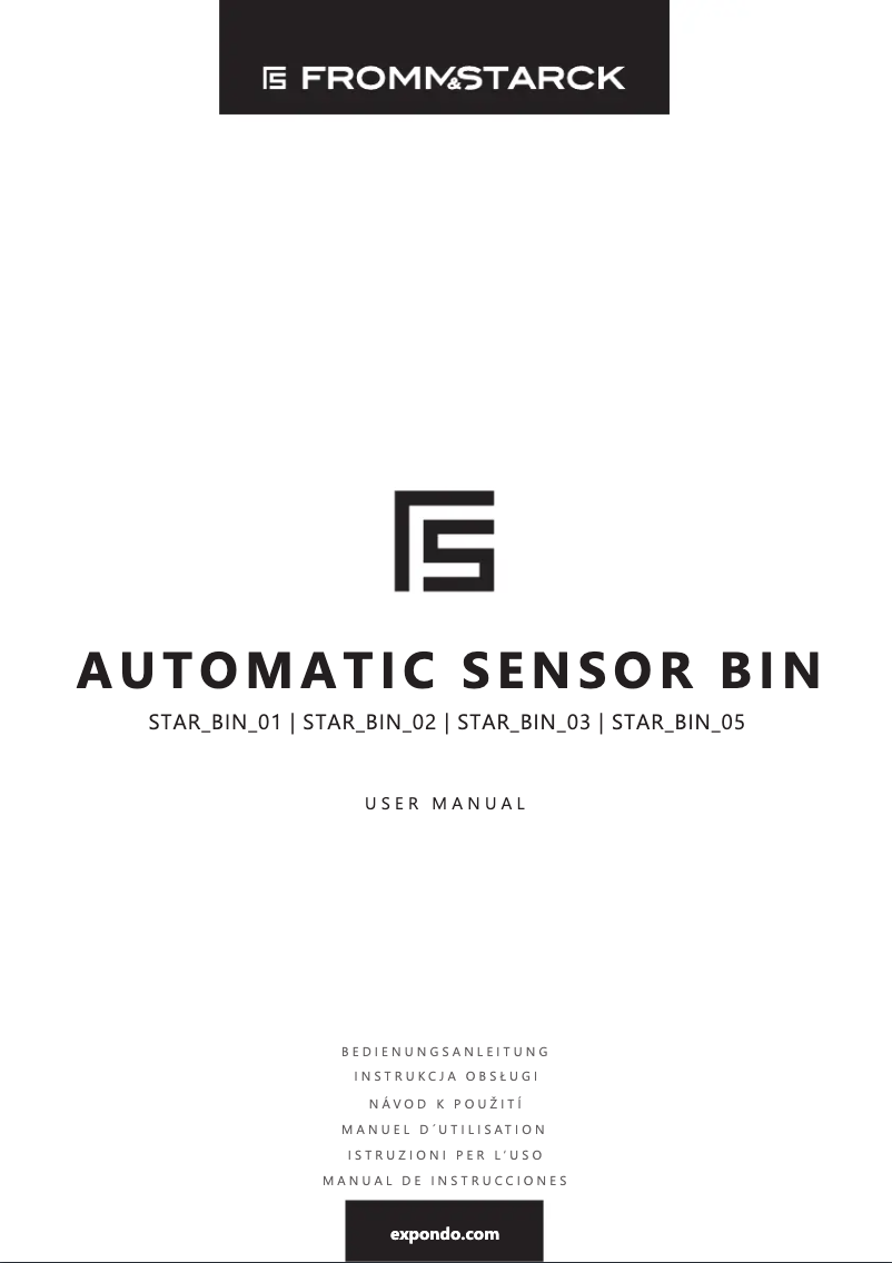 Página 1 del manual Manual de usuario Fromm & Starck STAR_BIN_05