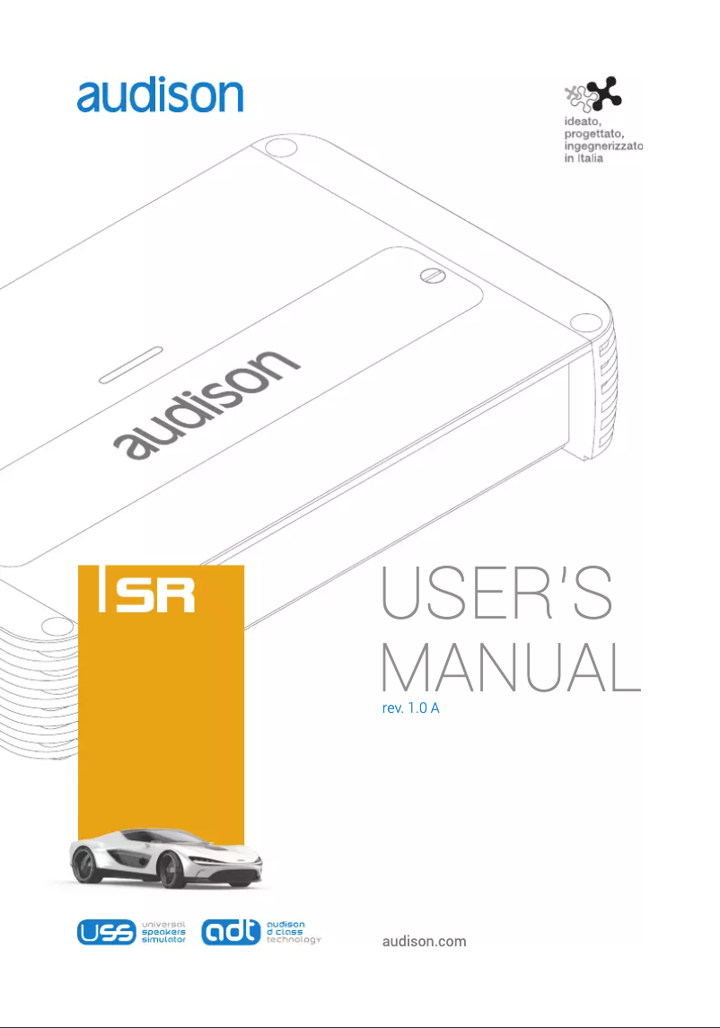 Imagen de la primera página del manual del dispositivo SR4.300