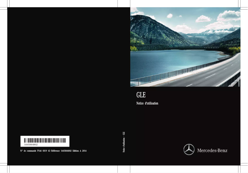 Página 1 del manual Manual de usuario Mercedes-Benz GLE-Class (2016)