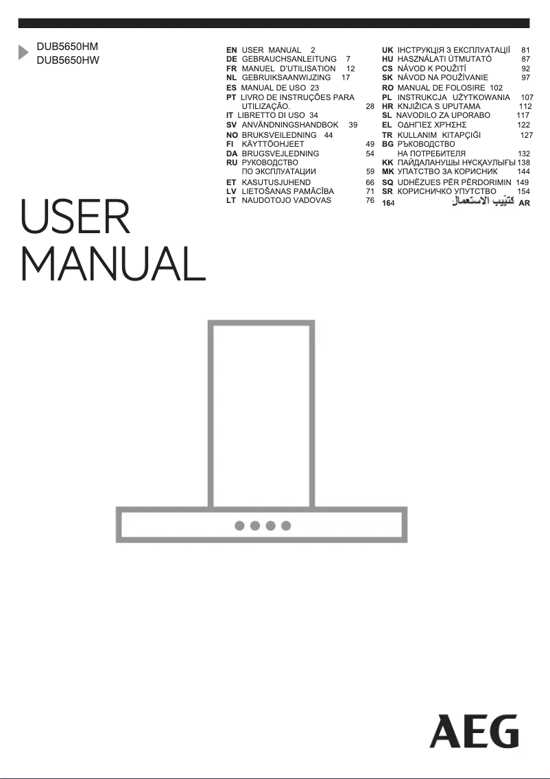 Imagen de la primera página del manual del dispositivo DUB5650HM