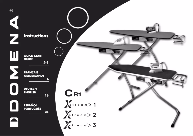Imagen de la primera página del manual del dispositivo Xstream 3