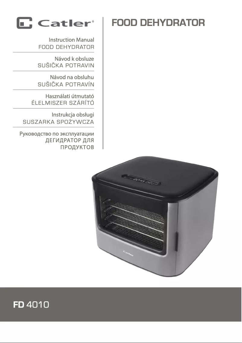 Imagen de la primera página del manual del dispositivo FD 4010