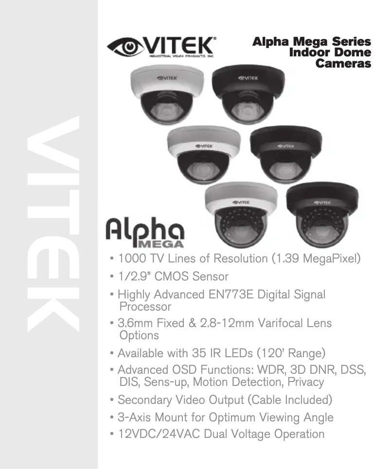 Imagen de la primera página del manual del dispositivo VTD-A2812/IM