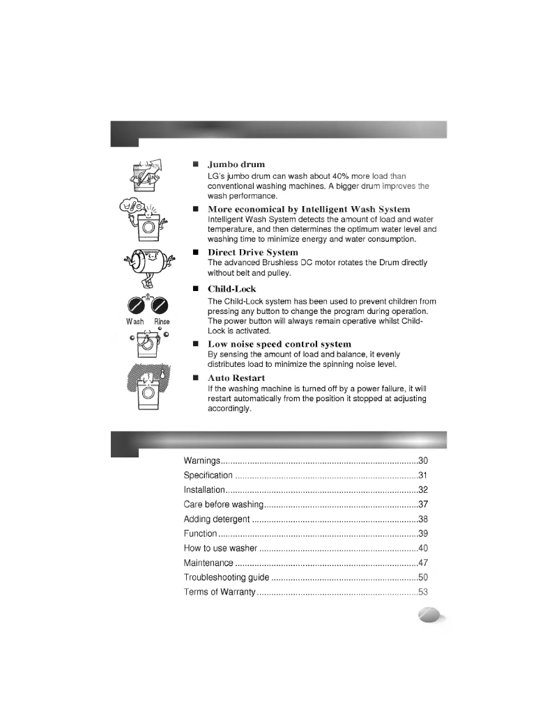 Imagen de la primera página del manual del dispositivo WD-12121FD
