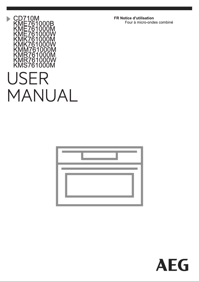 Página nº 1 - Manual de usuario AEG KMK761000W