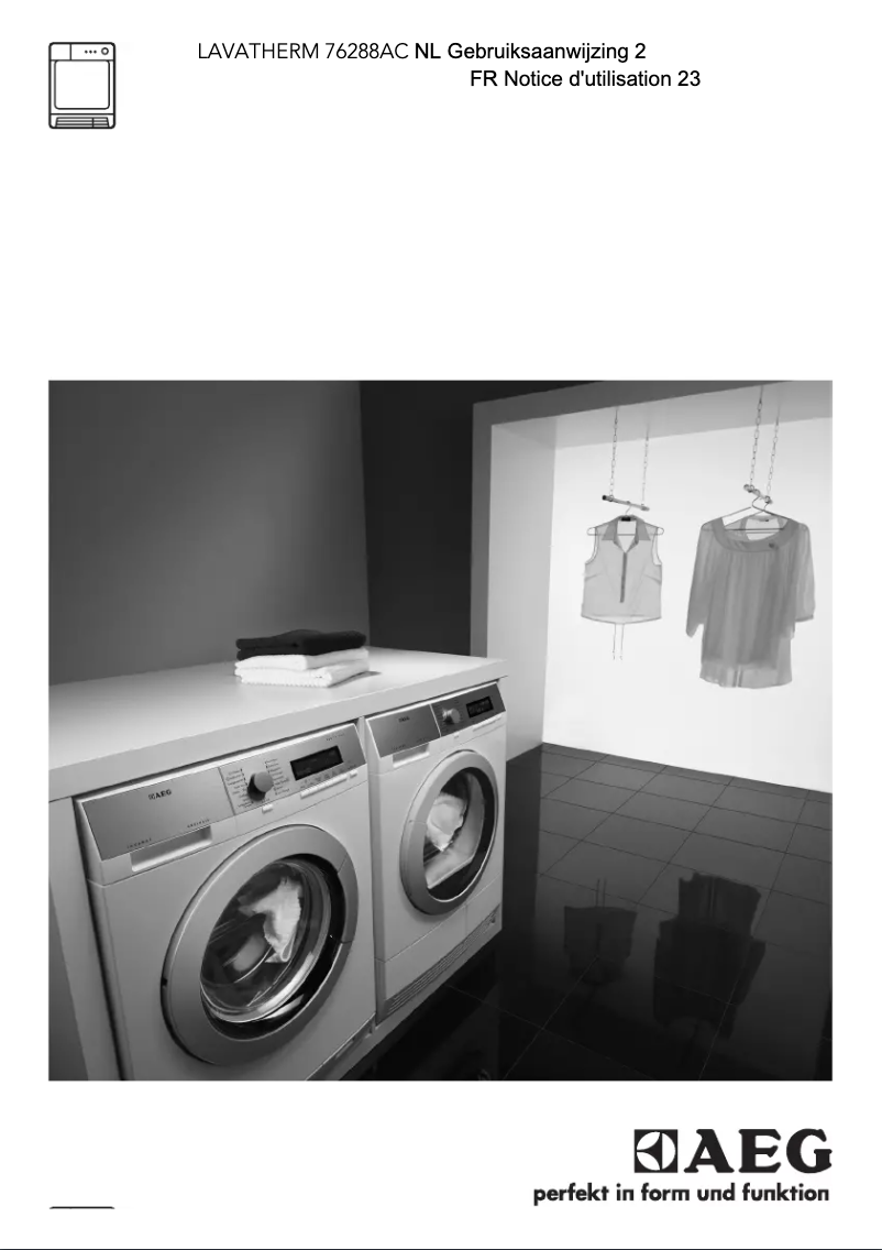 Imagen de la primera página del manual del dispositivo Lavatherm 76288AC