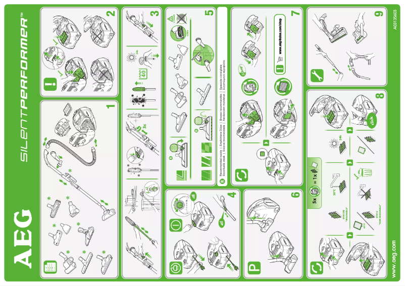Imagen de la primera página del manual del dispositivo ASP7110
