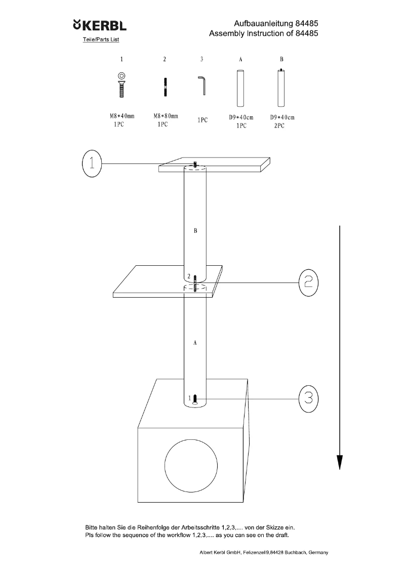 Imagen de la primera página del manual del dispositivo Venus 84485