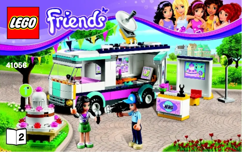 Página 1 del manual Manual de usuario Lego Friends 41056