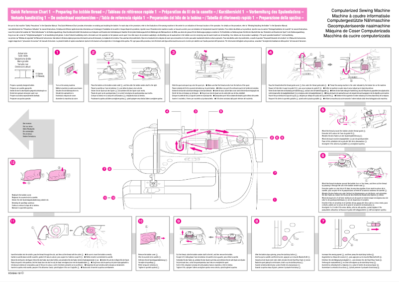 Página 1 del manual Manual de usuario Brother NX-400Q