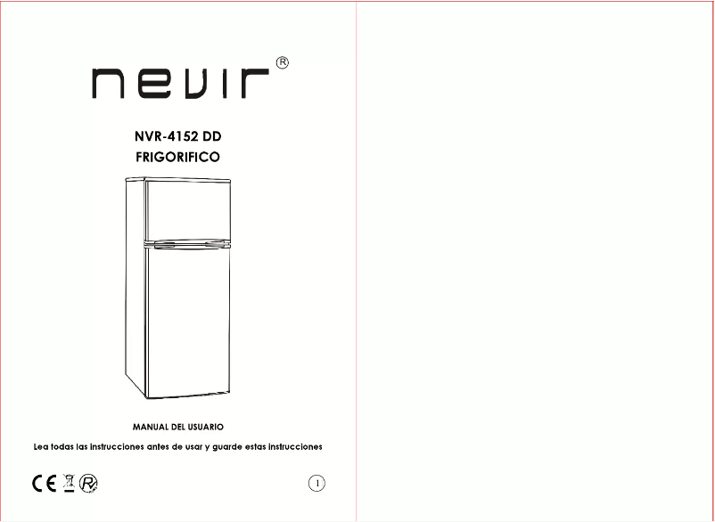 Imagen de la primera página del manual del dispositivo NVR-4152 DD