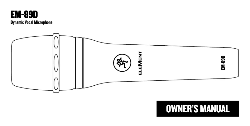 Página 1 del manual Manual de usuario Mackie Performer Bundle